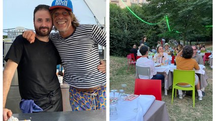 Bologna, il locale estivo di Cesare Marretti al Cavaticcio: «La nostra cucina ispirata e dedicata dall'acqua»