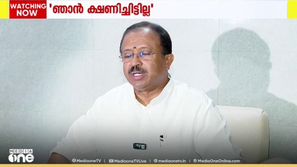 താൻ  ക്ഷണിച്ചിട്ടല്ല ജ്യോതി മൽഹോത്ര വന്ദേഭാരതത്തിൽ യാത്ര ചെയ്തതെന്ന് മുൻ കേന്ദ്രമന്ത്രി വി മുരളീധരൻ