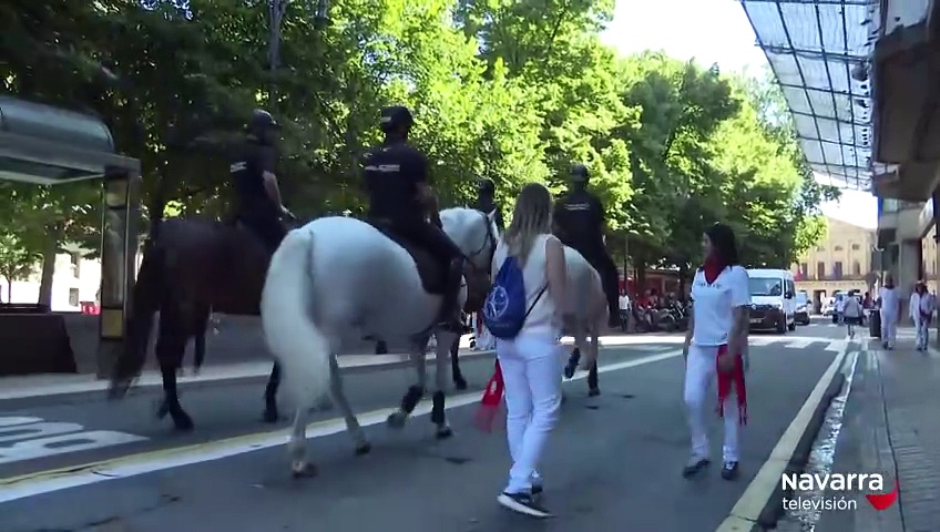 A caballo por unos sanfermines más seguros
