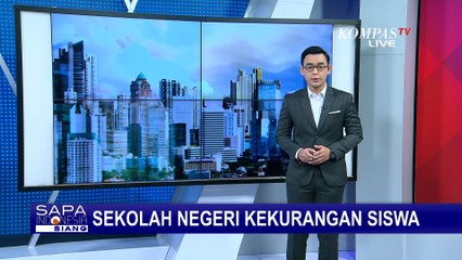 Tahun Ajaran Baru, Sekolah di Jambi dan Balikpapan Kekurangan Siswa |SAPA SIANG