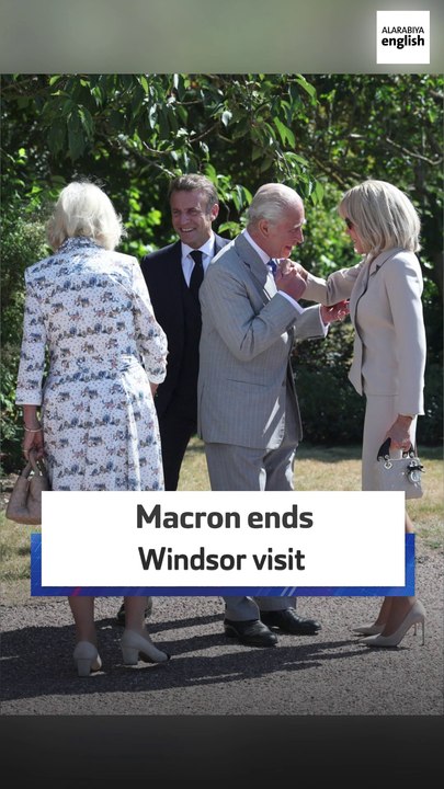 Macron ends Windsor visit