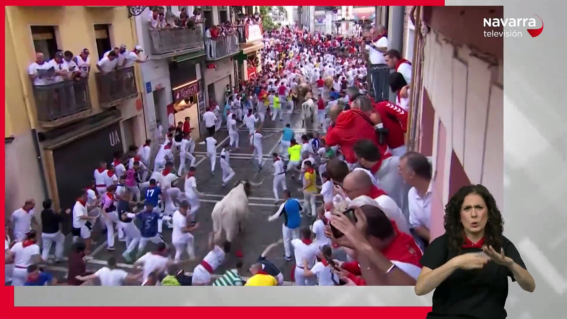 Noticias de Navarra 14:30h 09/07/2025 Lengua de signos