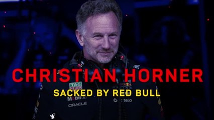 The end of the road: Christian Horner sacked by Red Bull