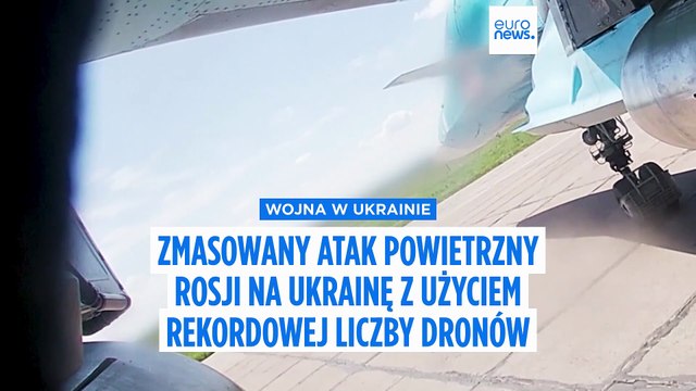 Rosja wystrzeliła 741 dronów i rakiet w największym ataku z powietrza na Ukrainę