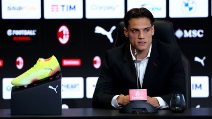 La conferenza stampa di presentazione di Samuele Ricci