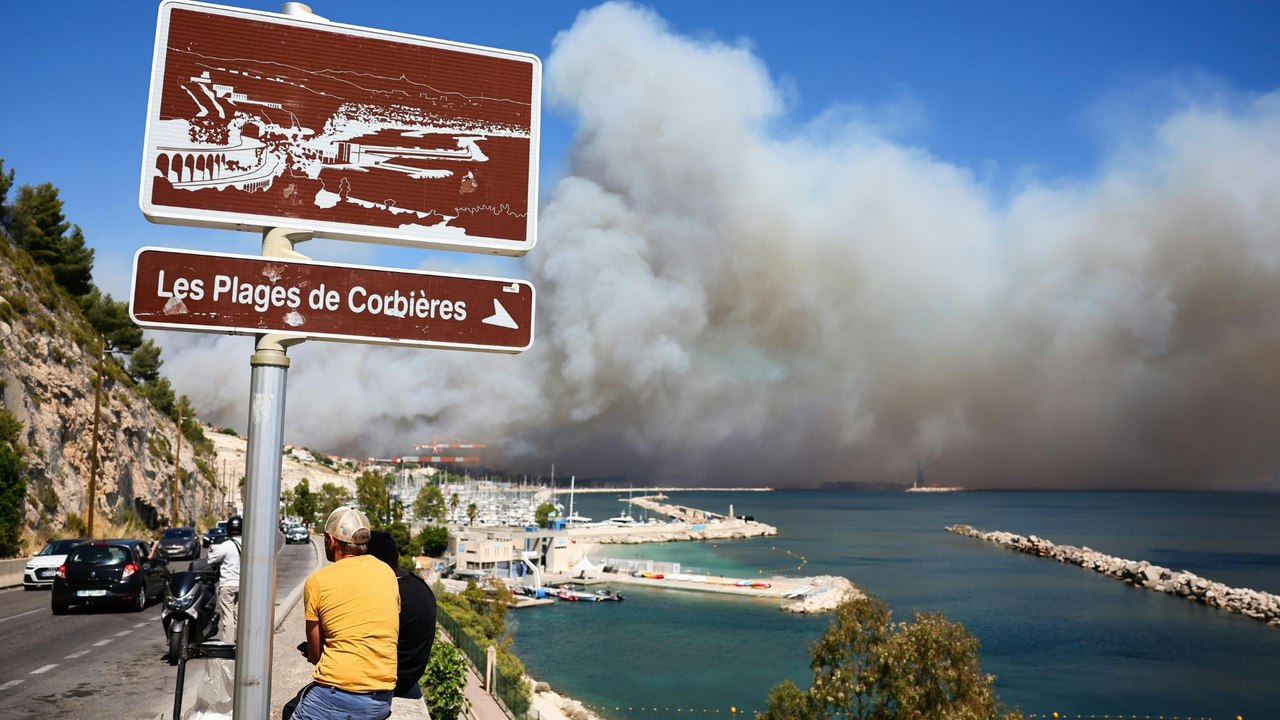 Feuer bei Marseille weiter außer Kontrolle