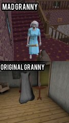 Mad Granny VS original granny Game play #MadGranny #MissT #HorrorBattle #ScaryGame #BhaiKaGaming #MobileGaming #GrannyVsMissT #GamingShorts #TrendoGaming #JumpScare #ScaryShorts #MobileHorror