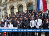 Une cérémonie pour les policiers de la Loire / Après l'incendie, le collège Jules Vallès reprend forme / Près de 72 000 visiteurs pour la Biennale Design