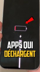 LES APPLICATIONS QUI USENT LE PLUS DE BATTERIE ?!