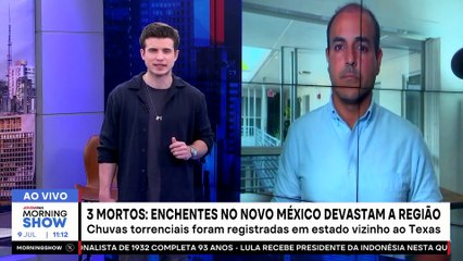 CHUVAS DEVASTAM região do NOVO MÉXICO nos EUA; veja como