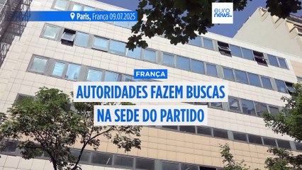 Autoridades francesas fazem rusgas na sede do Rassemblement National