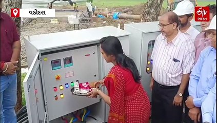 વડોદરાના ઈતિહાસ પ્રથમવાર આજવા સરોવર ખાલી કરવાની VMCની તૈયારી, 14 પંપથી પાણી સૂર્યા નદીમાં છોડાયું