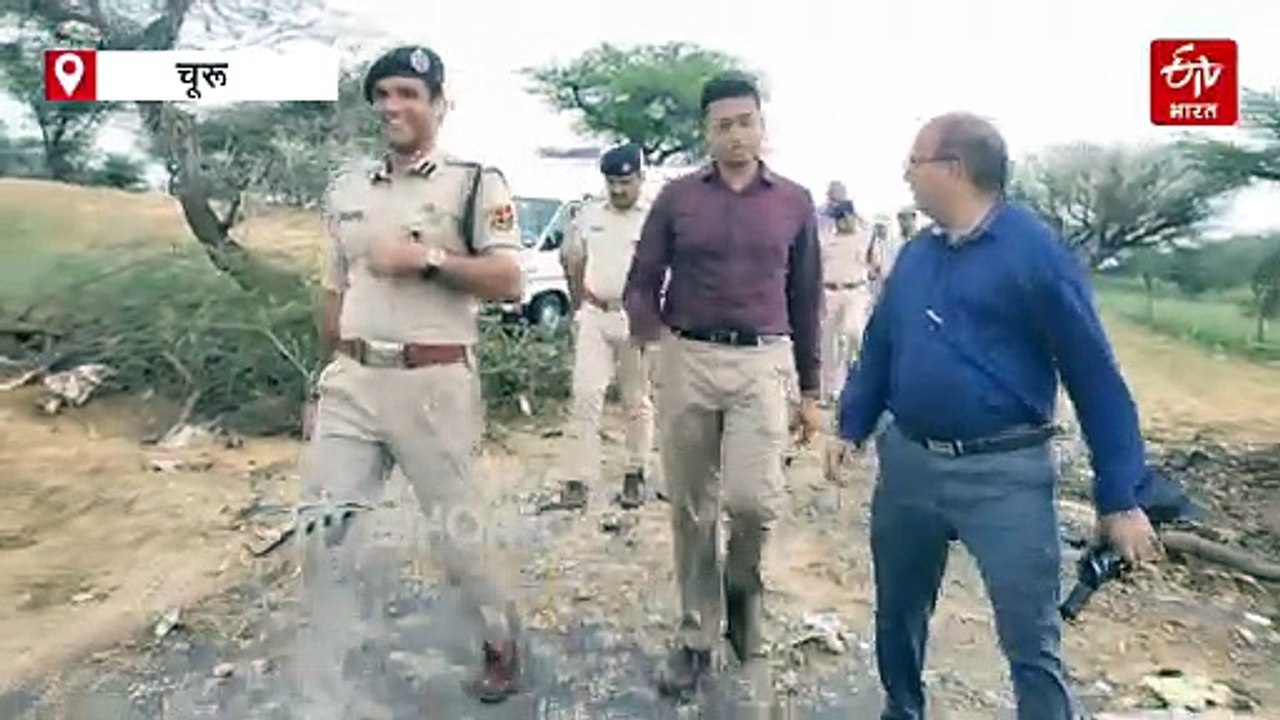 चूरू में वायुसेना का जगुआर फाइटर जेट क्रैश, दो पायलट की मौत
