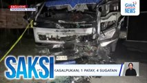 2 truck, nagkasalpukan; 1 patay, 4 sugatan | Saksi