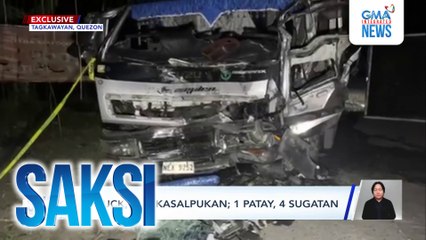 2 truck, nagkasalpukan; 1 patay, 4 sugatan | Saksi