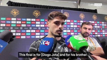 Pedro Neto wishes to dedicate the Club World Cup to Diogo Jota.