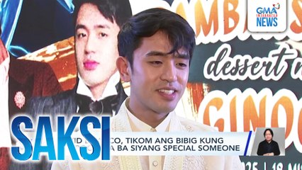 David Licauco, tikom ang bibig kung mayroon na ba siyang special someone | Saksi