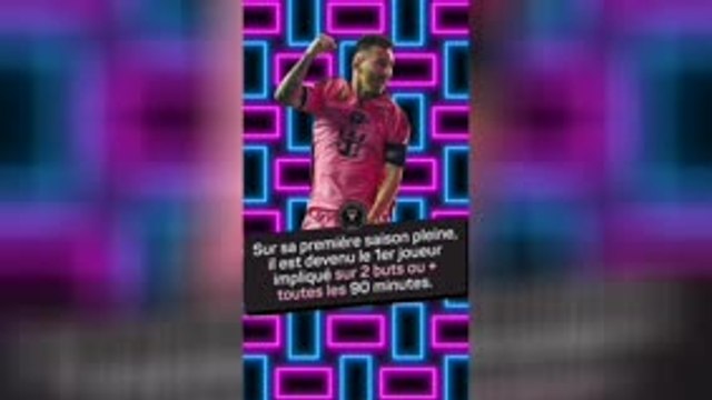 Inter Miami - Messi, ses stats folles en MLS