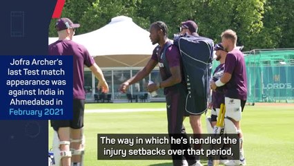 'Long time coming' - Stokes 'really excited' with Archer return