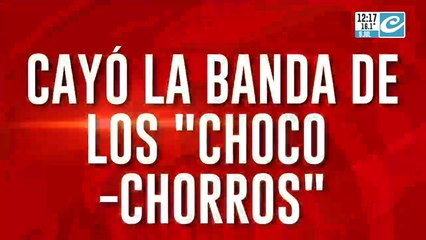 Cayó la banda de los "choco-chorros": lo tiran al piso y le dan una golpiza al empleado