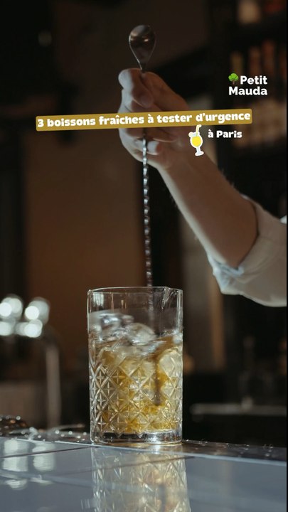 Si t’as pas goûté la 2ème… t’as raté ta vie cet été, vraiment. 😮‍💨🧊Top 3 des boissons fraîches à tester d’urgence à Paris pour survivre à la chaleur (et flex un peu sur Insta 😏) ©️ Crédit : @petitmauda👉🏻 Abonne-toi ! 🌿