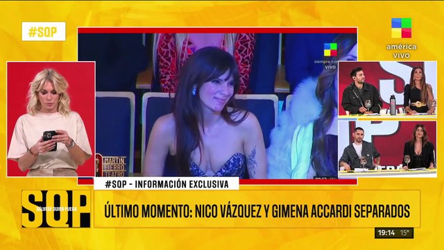 Las últimas salidas de Gimena Accardi y Nicolás Vázquez antes de su ruptura y los rumores de infidelidad