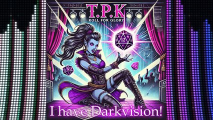 T.P.K's 'Roll For Glory': A Darkvision-Themed Musical Journey 🎶