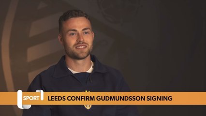 Leeds United confirm Gabriel Gudmundsson signing