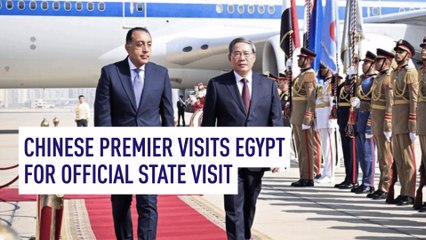 Chinese Premier visits Egypt for official state visit