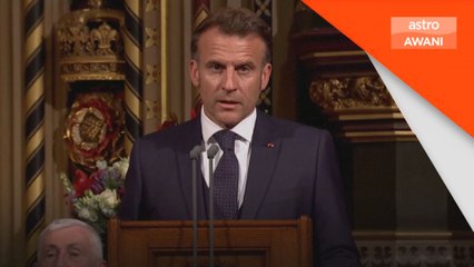 Macron desak iktiraf Palestin, langkah ke arah keamanan