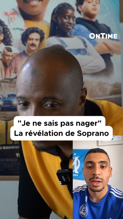 « Je ne sais pas nager » avoue Soprano
