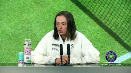 Wimbledon 2025 - Iga Swiatek : "Bencic ? Je n’ai jamais douté de son retour"