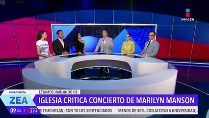 Polémica por el concierto de Marilyn Manson en San Luis Potosí