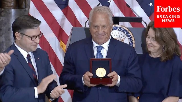 Speaker Johnson Hosts Congressional Gold Medal Ceremony For American Cycling Legend Greg LeMond