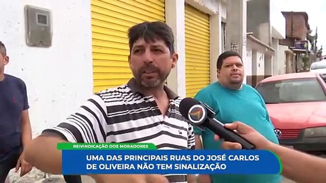 Moradores Reivindicam Sinalização e Lombadas em Rua Movimentada no José Carlos de Oliveira