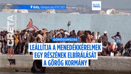 Három hónapra leállítja a tengerről érkező bevándorlók menekültügyi eljárásait a görög kormány