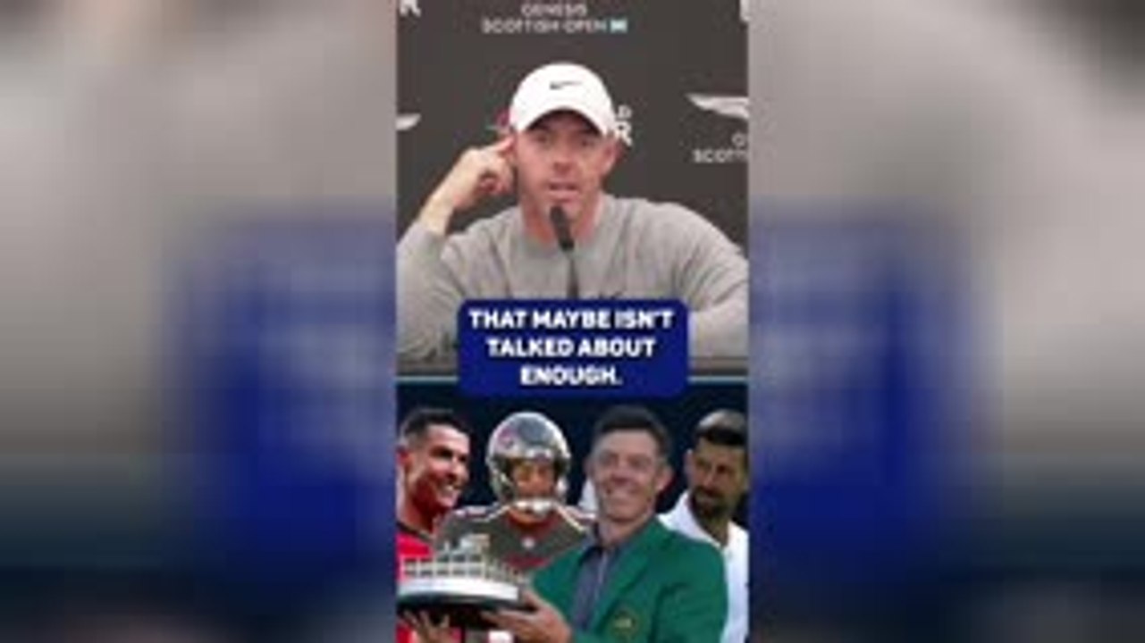 Ronaldo, Brady and Djokovic - McIlroy hails trio of sporting legends