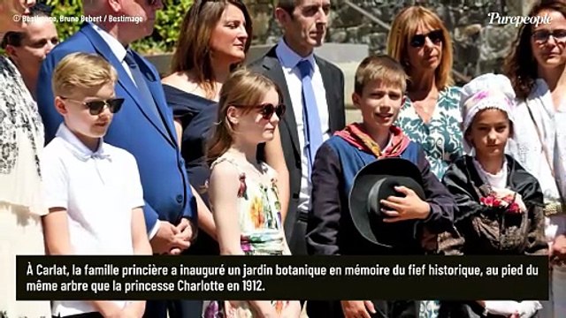Charlène de Monaco et Gabriella en fleurs : duo mère-fille stylé pour une visite princière dans le Cantal