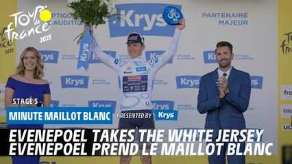Krys White Jersey Minute - Stage 5 - Tour de France 2025