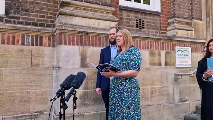 Benedict Blythe's mother reads statement following inquest reveals findings into his death