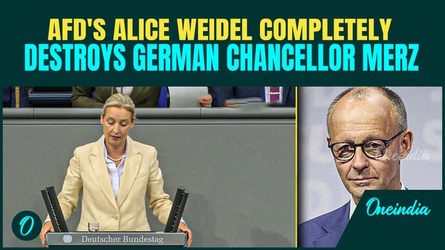 Germany AfD’s Alice Weidel Torches Merz Over Ukraine Funding; ‘You Cry Poverty, Then…’