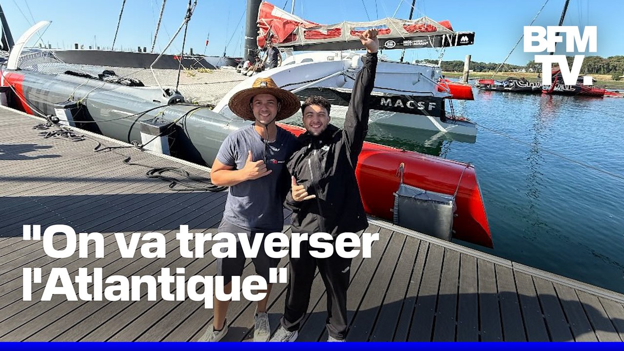 Pour son nouveau défi, Inoxtag veut rallier la France à la Martinique en bateau sans moteur