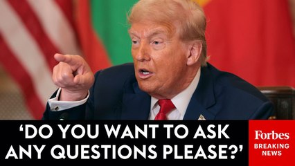 Trump Takes Multiple Questions During White House Meeting With African Leaders