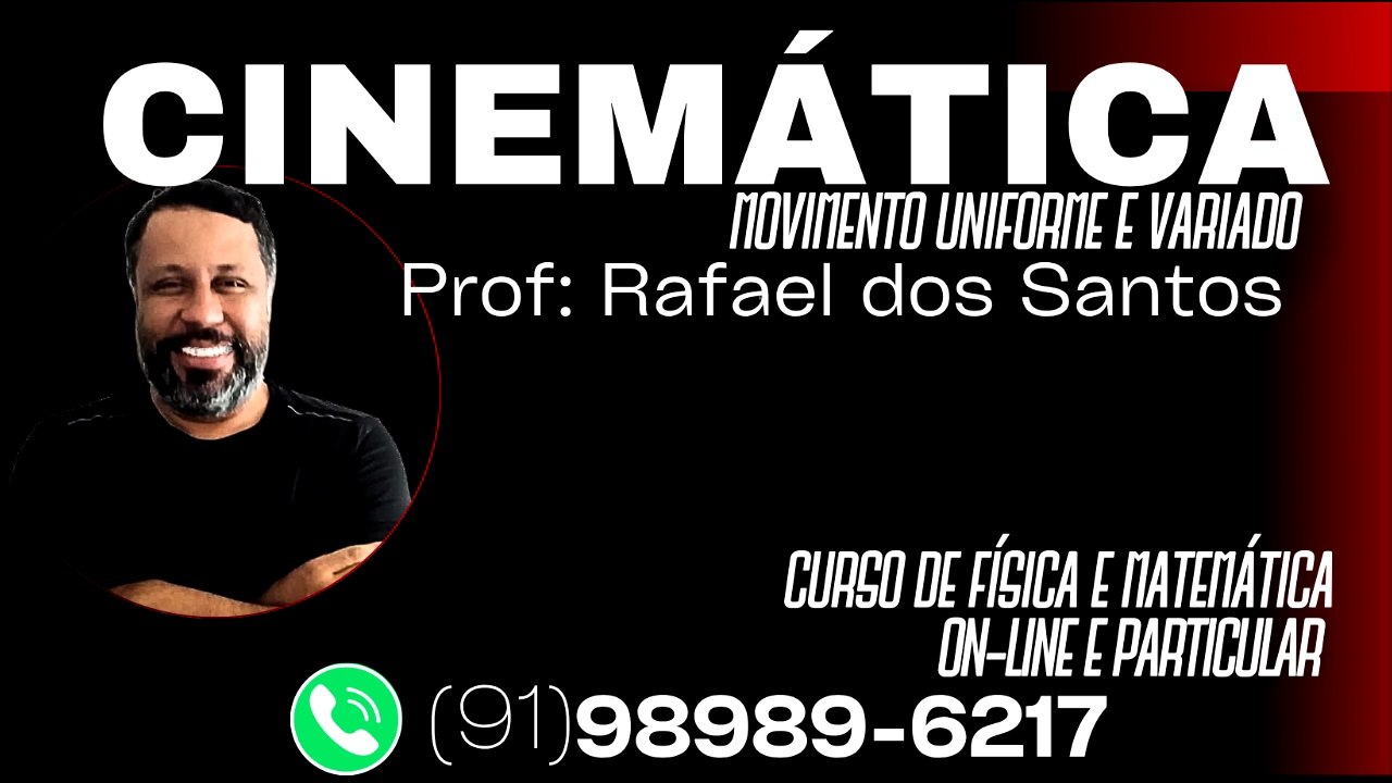 Movimento Uniforme e Movimento Uniformemente Variado – Explicação Simples e Completa! (Profº Rafael dos Santos)