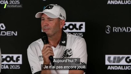 LIV Golf Andalucía - Sergio Garcia confiant pour le capitanat en Ryder Cup