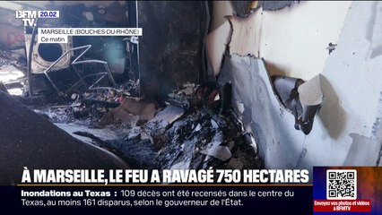 "Il n'y a plus rien à sauver" : l'incendie à Marseille étant fixé, l'heure est à la constatation des dégâts pour ces Marseillais