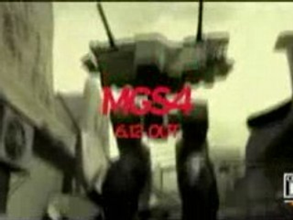 Metal Gear Solid 4 - Publicité téléphone