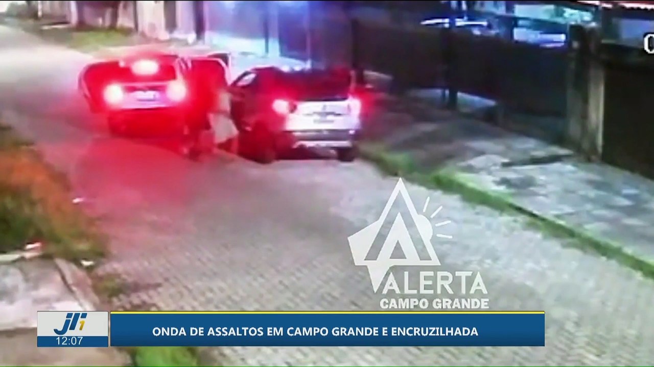 Onda de assalto em Campo Grande e na Encruzilhada