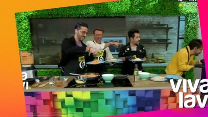Chicken sufre accidente en la cocina de 'Vivalavi Mx'