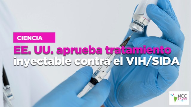 EE. UU. aprueba tratamiento inyectable contra el VIH/SIDA